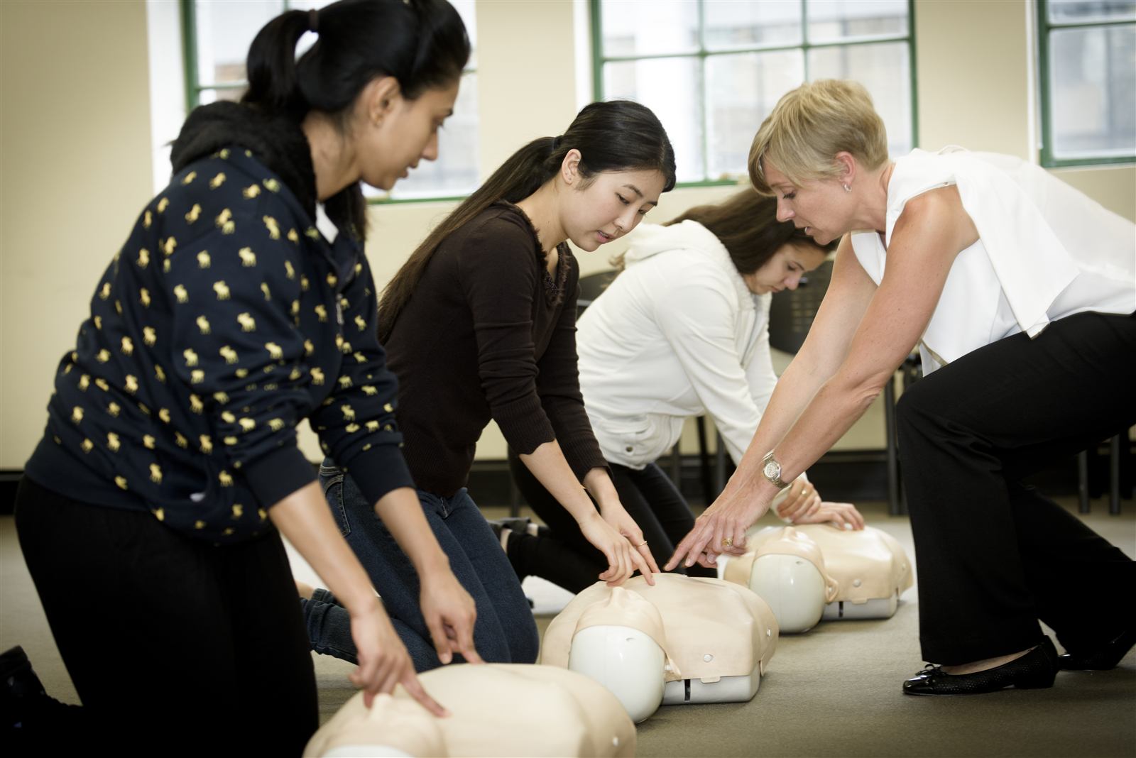 First aid training class in Dandenong